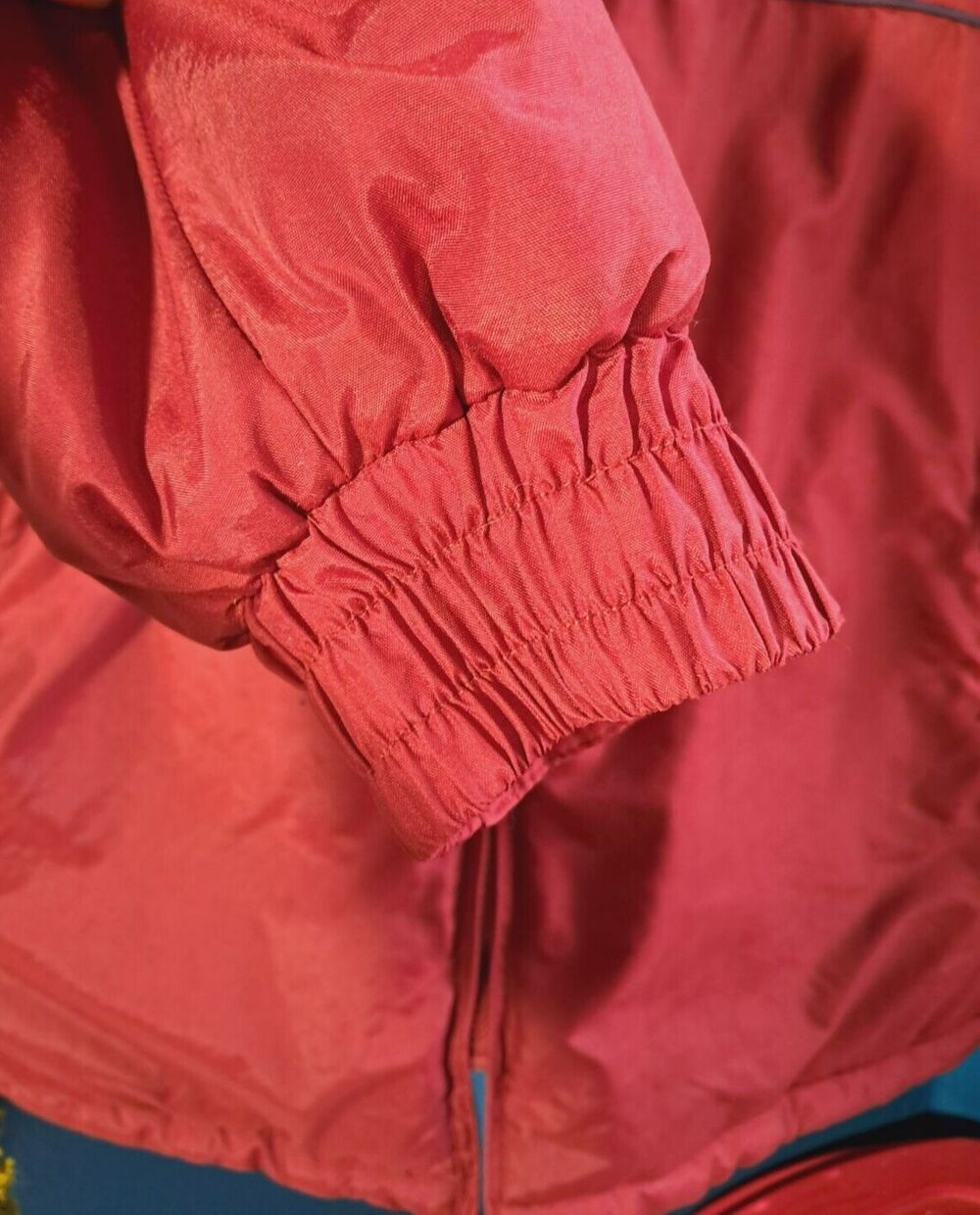 Men's Large Maroon Insulated Coat Parka Habands Polar Man Arctic - Picture 9 of 11